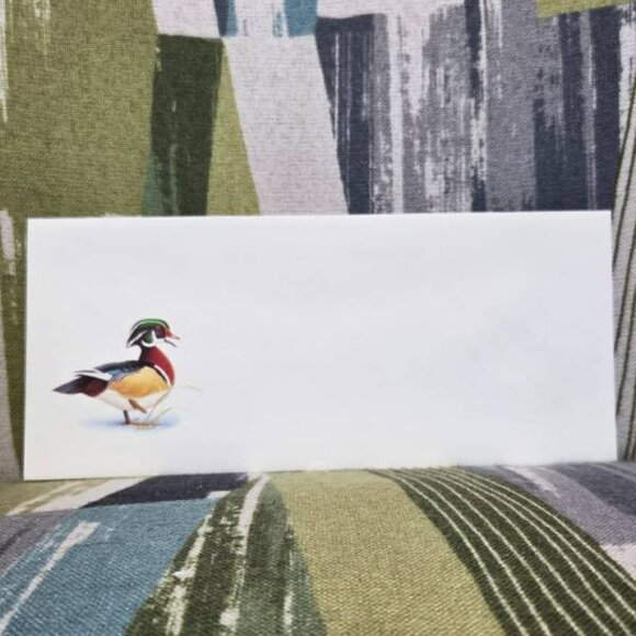 🪿Duck Family Blank Cards By Mike Speiser National Wildlife Federation 1988 Vtg - Picture 5 of 8